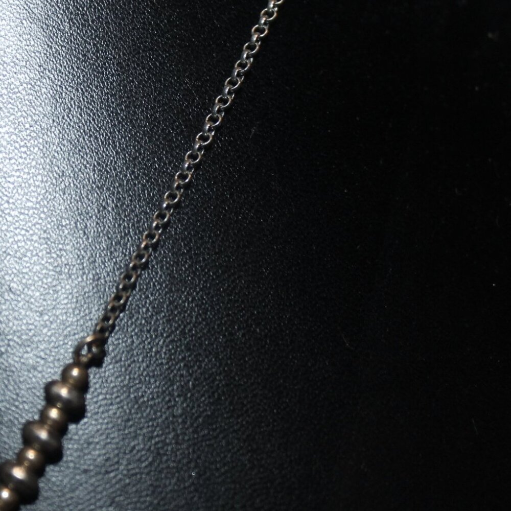 5 Piece 925 Sterling Silver Genuine Turqouise Charms Pendants Necklaces Chains - Picture 6 of 12